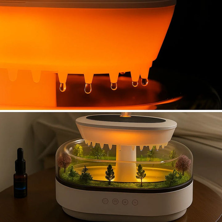 Dry-Air Relief – Quiet LED Night Light – Soothe Skin &amp; Breathing – Calm Relaxing Sleep for Home &amp; Bedroom