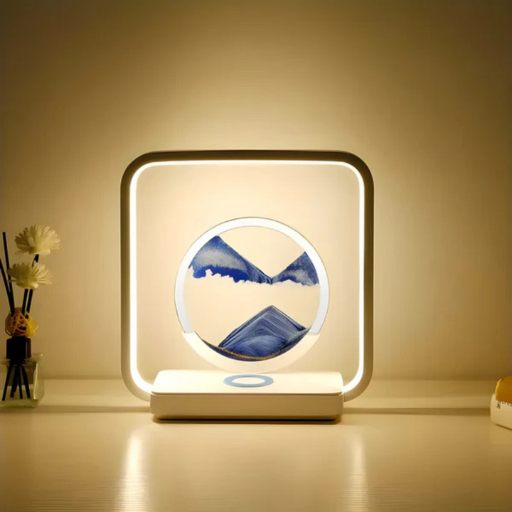 3D LED Night Light with Sand Stream