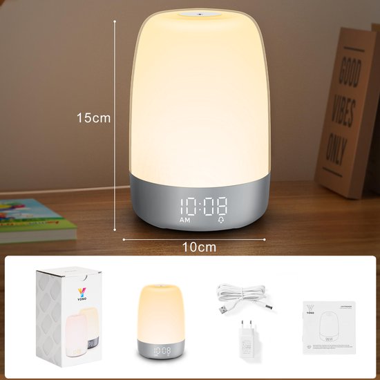 LightStart Wake-Up Lamp – Sunrise Simulation and Dimmable Night Light |