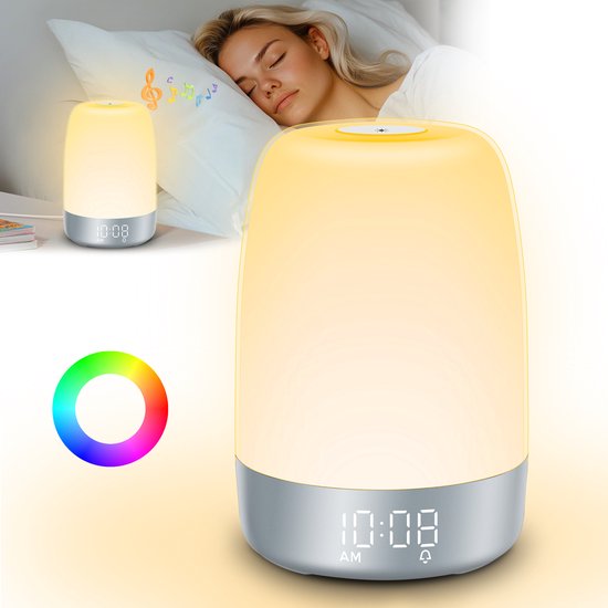 LightStart Wake-Up Lamp – Sunrise Simulation and Dimmable Night Light |