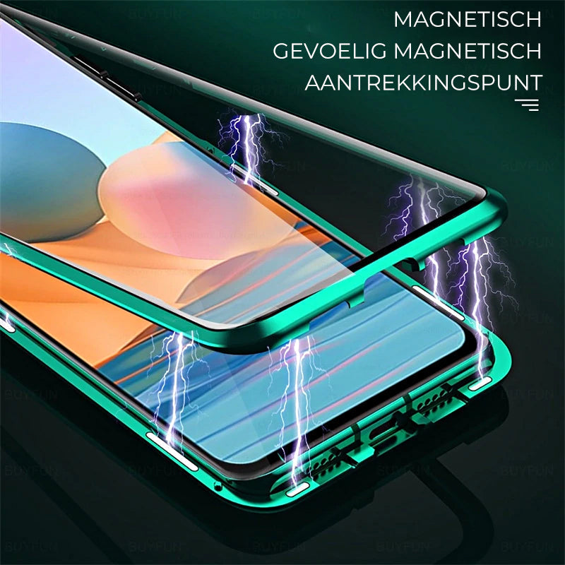 tempered glass double-sided phone case for Samsung