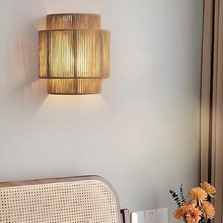 LumiRope – Natural Hemp Rope Wall Light