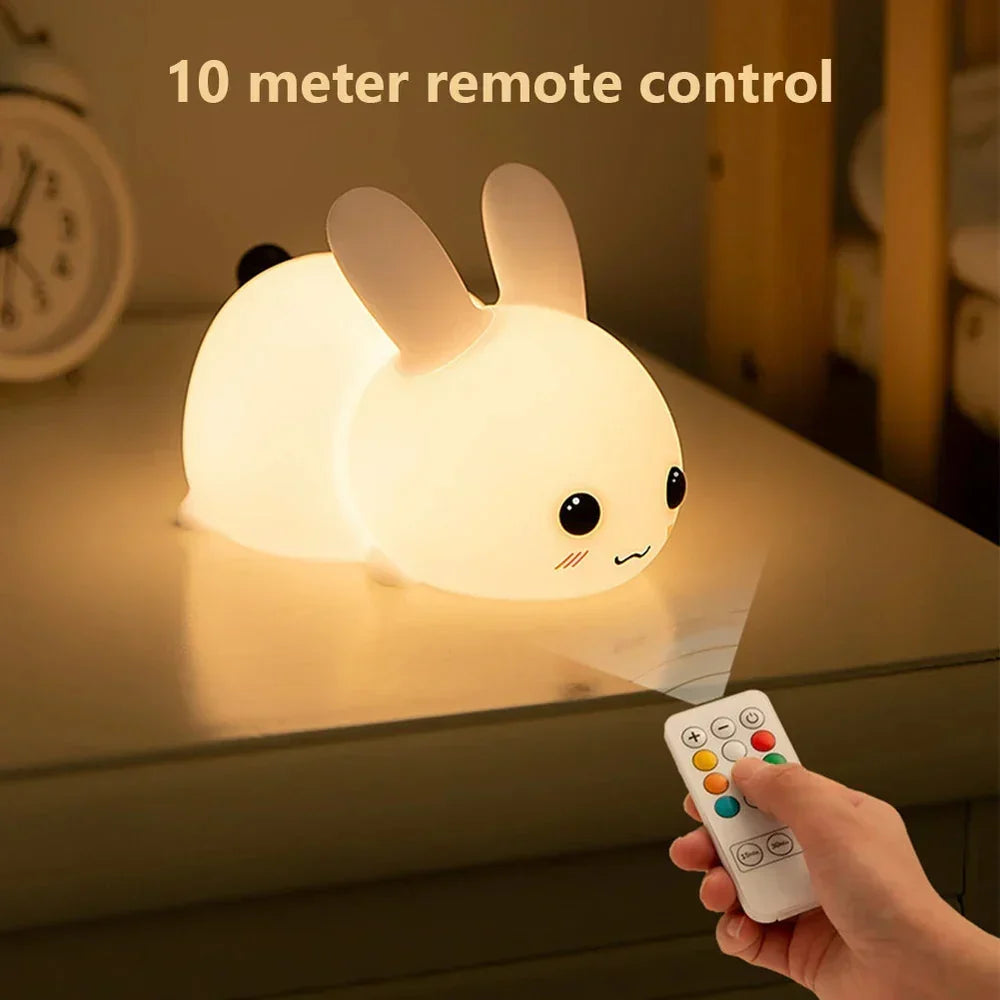 Cute Rabbit Night Light - BunnyGlow |