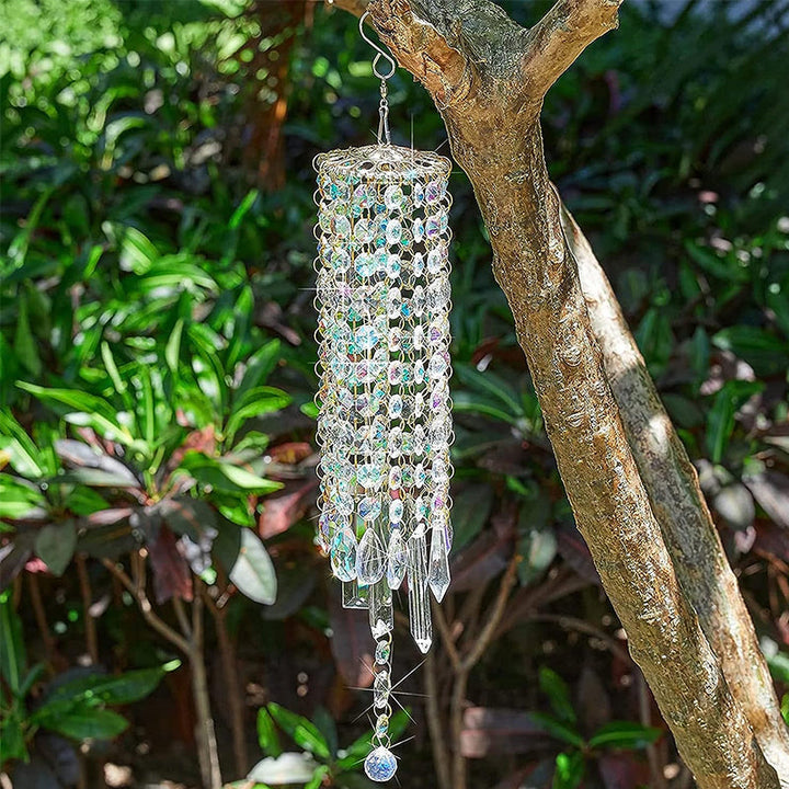 BowLift | Aurora Crystal Glass Wind Chime