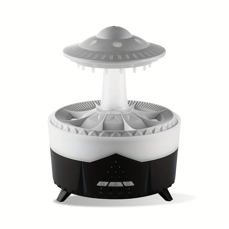 BowLift | Relaxing Raindrop Aromatherapy Essential Oil Diffuser - LED Light &amp; Humidifier
