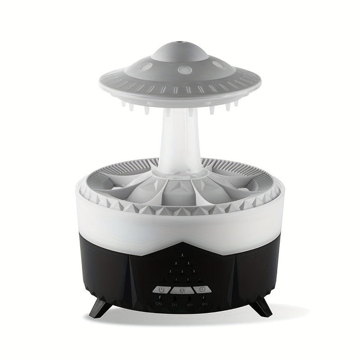 BowLift | Relaxing Raindrop Aromatherapy Essential Oil Diffuser - LED Light &amp; Humidifier