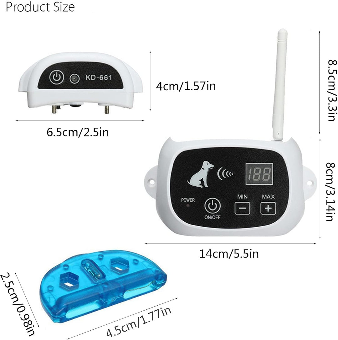 BowLift | Wireless Dog Fence Collar System | Waterproof, Rechargeable &amp; Ideal for Home Training and Outdoor Adventures