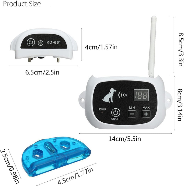 BowLift | Wireless Dog Fence Collar System | Waterproof, Rechargeable &amp; Ideal for Home Training and Outdoor Adventures