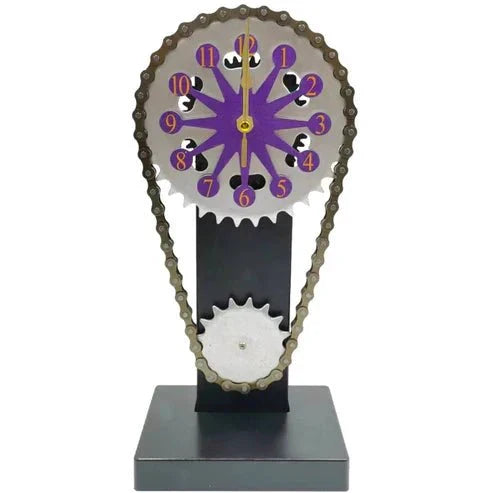 BowLift | Watch chain with movement - Silent rotating table clock