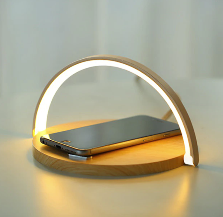 Bowlight Design 3-in-1 Night Light – Wireless Charger &amp; Lamp