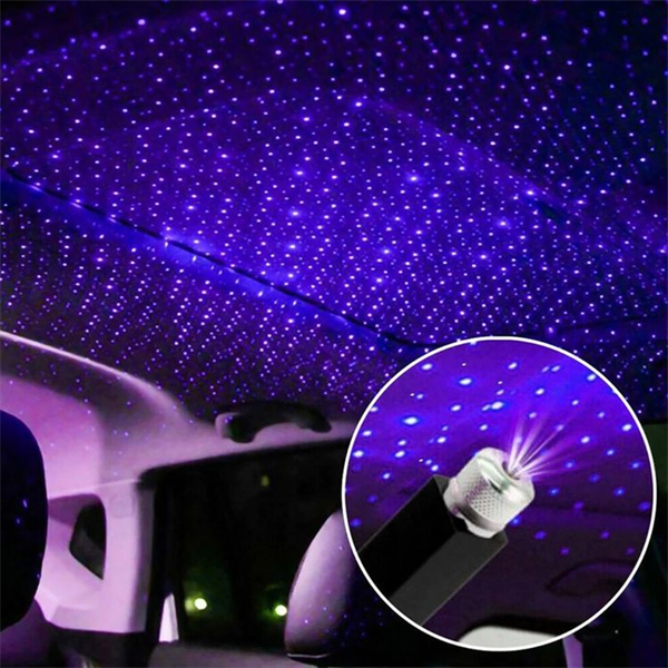 colourful Car and Home Ceiling Romantic USB Night Light