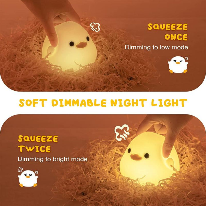 Ducky Buddy Lamp - Soothing Night Light For A Better Sleep Of Your Child