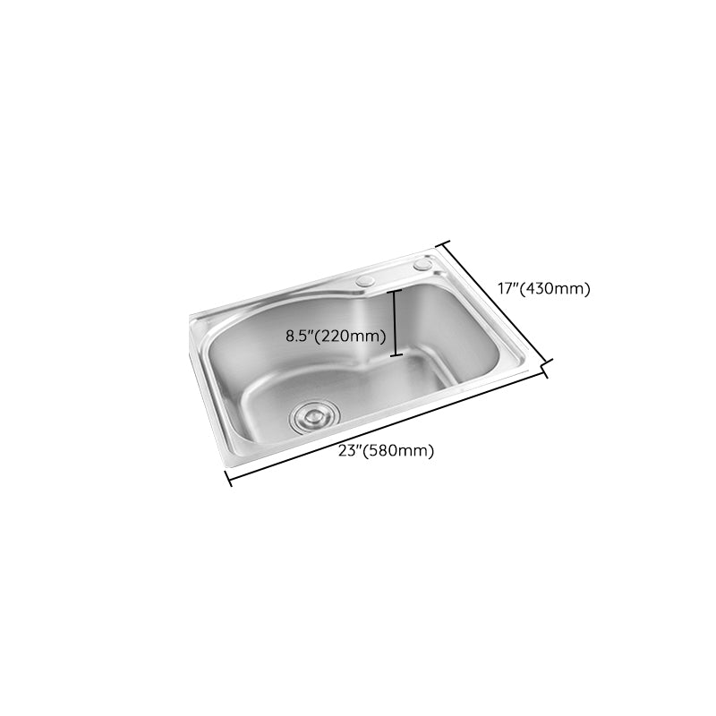Modern bar prep mirror stainless steel with faucet workstation strip