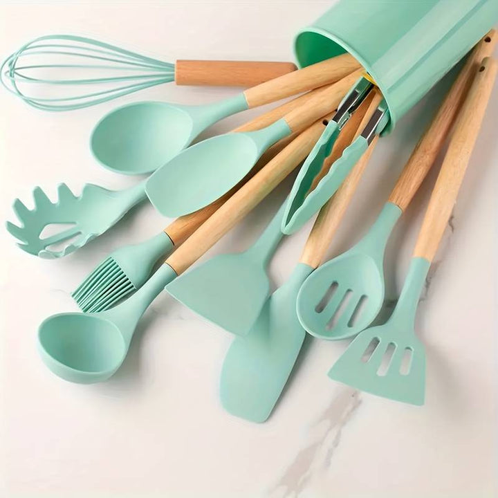 BowLift | Silicone Kitchen Tools Set – Heat Resistant and Scratch Resistant