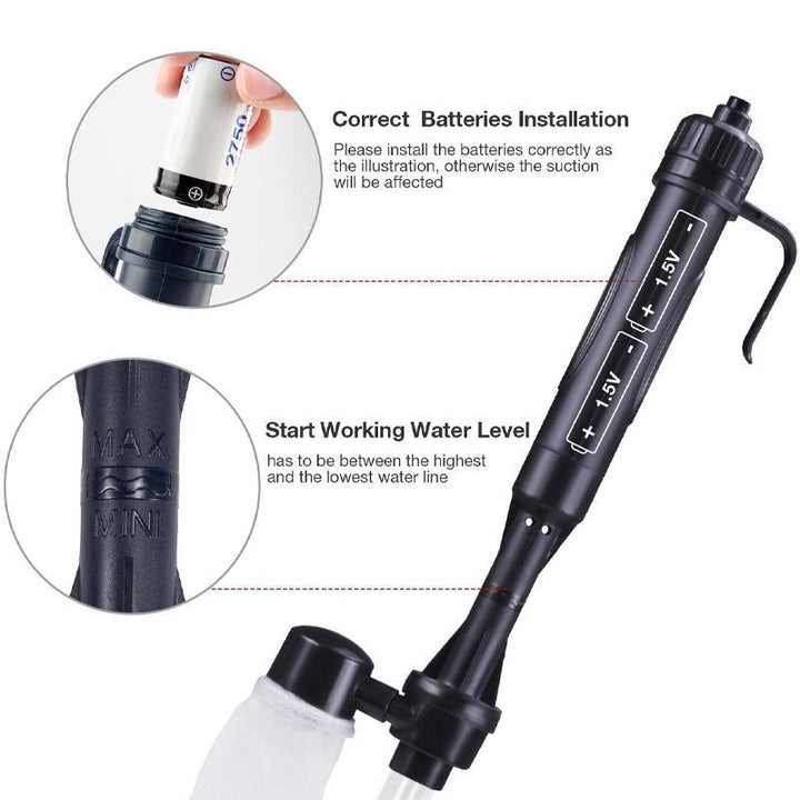 Automatic water changer for fish tank electric sand washer