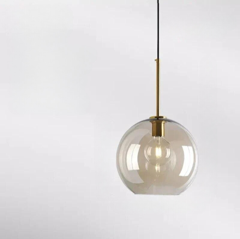 NordicGlas - Modern Scandinavian Glass Pendant Lamp for Dining Room and Living Room