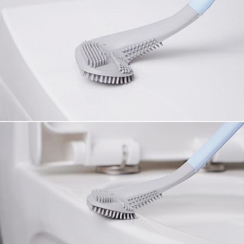 BowLift | Longer Grip Flexible Silicone Golf Toilet Brush