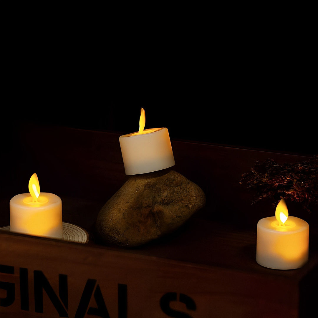 BowLift | Electronic candle with moving flame | Wickless LED candle