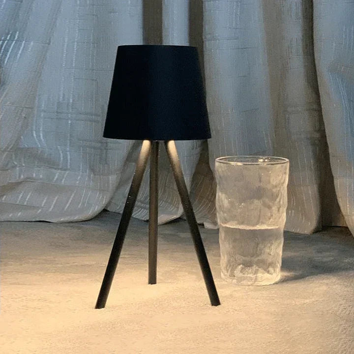 Nordic tripod table lamp - Stylish wireless LED night light