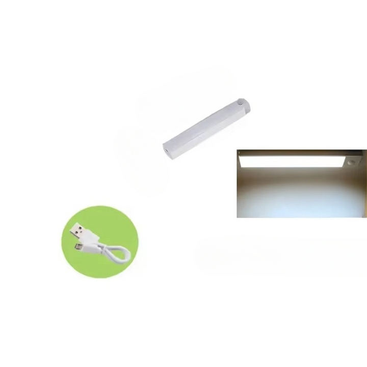 Smart Sensor LED Night Light - Motion-Activated, Dimmable &amp; Rechargeable