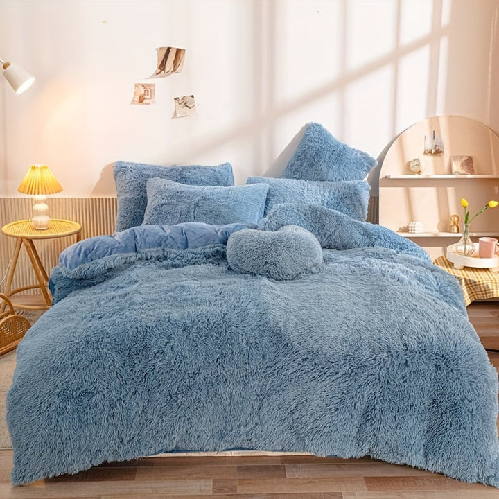 Luxurious Velvet Duvet Cover Set for Ultimate Comfort