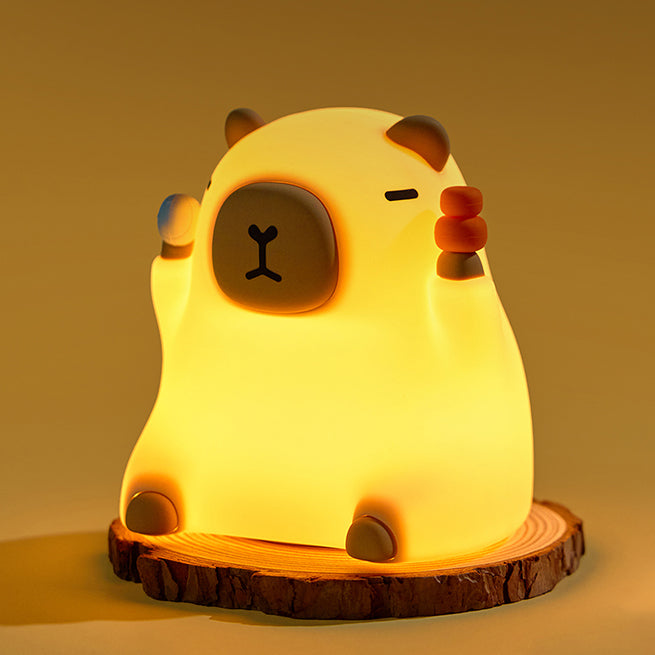 SquishBara | Capybara Squishy Night Light Ideal Gift for All Ages