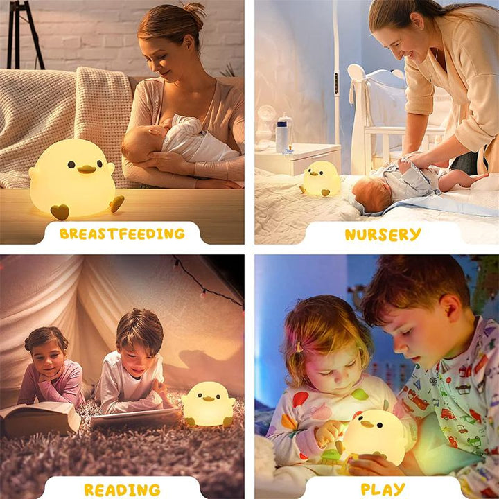Ducky Buddy Lamp - Soothing Night Light For A Better Sleep Of Your Child