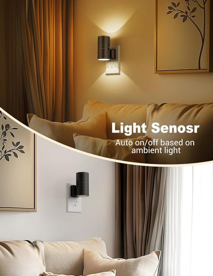 Night light - Dimmable LED bulb - Adjustable brightness - Ideal for bedrooms and corridors