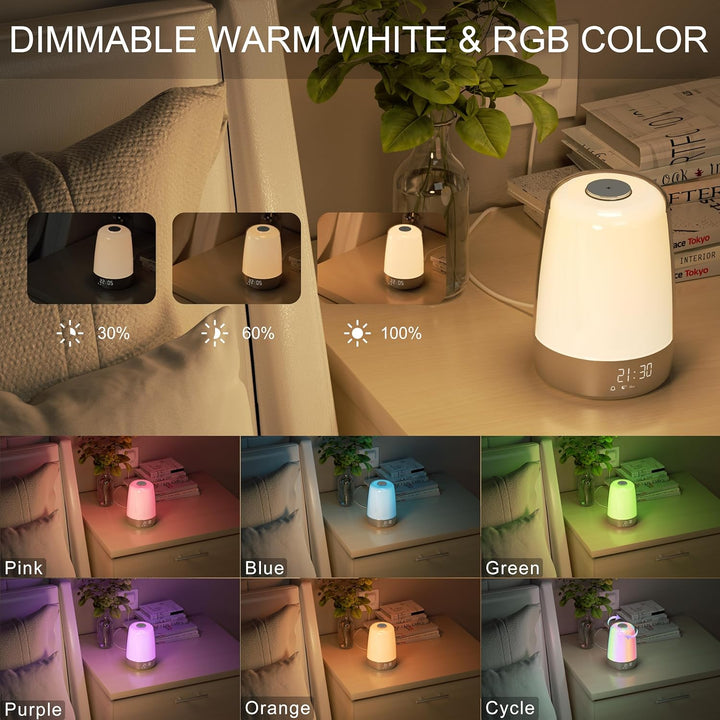 LightStart Wake-Up Lamp – Sunrise Simulation and Dimmable Night Light |