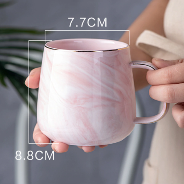 BowLift | Marble-Gold-Inlay-Cup