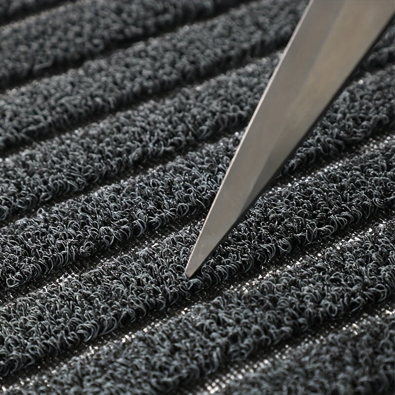 BowLift | All-Season Weatherproof Doormat – Abrasion-Resistant Striped Doormat, Non-Slip, Stain and Fade Resistant, Low Profile Mat for Indoor and Outdoor