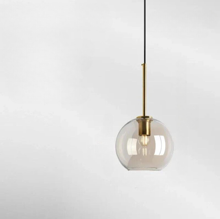 NordicGlas - Modern Scandinavian Glass Pendant Lamp for Dining Room and Living Room