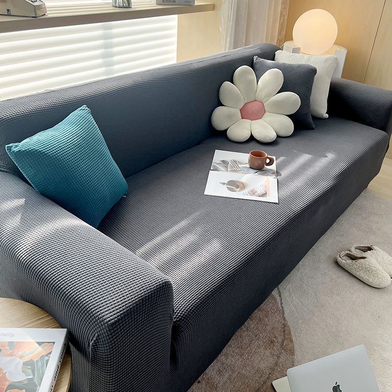 Textured Stretch Sofa Cover | Non-Slip, Machine Washable &amp; Protective for 1-Seater, 2-Seater, and 3-Seater Sofas