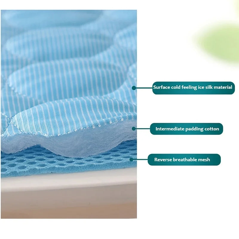 Extra Large Dog Cooling Mat | Summer Pet Bed for Small &amp; Big Dogs | Durable Blanket for Cats &amp; Sofa Protection - Ice Pad Blanket | Bowlift