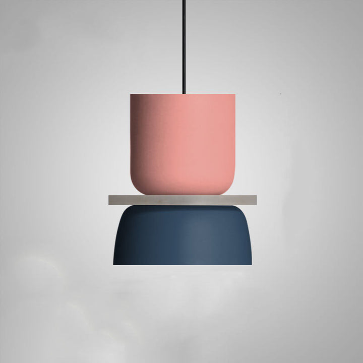 Nordic colourful Macaron 1-Light LED Pendant Light