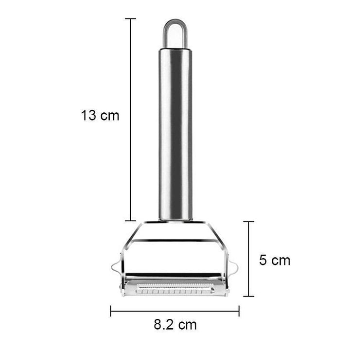 BowLift | Ultra-sharp stainless steel multifunctional vegetable peeler &amp; julienne cutter