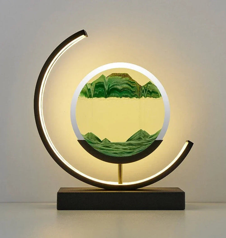 Balance Sand Art Lamp | Best Lava Lamps-Inspired Space Lamp, Cool LED Night Light for Relaxing Bedroom &amp; Living Room Decor