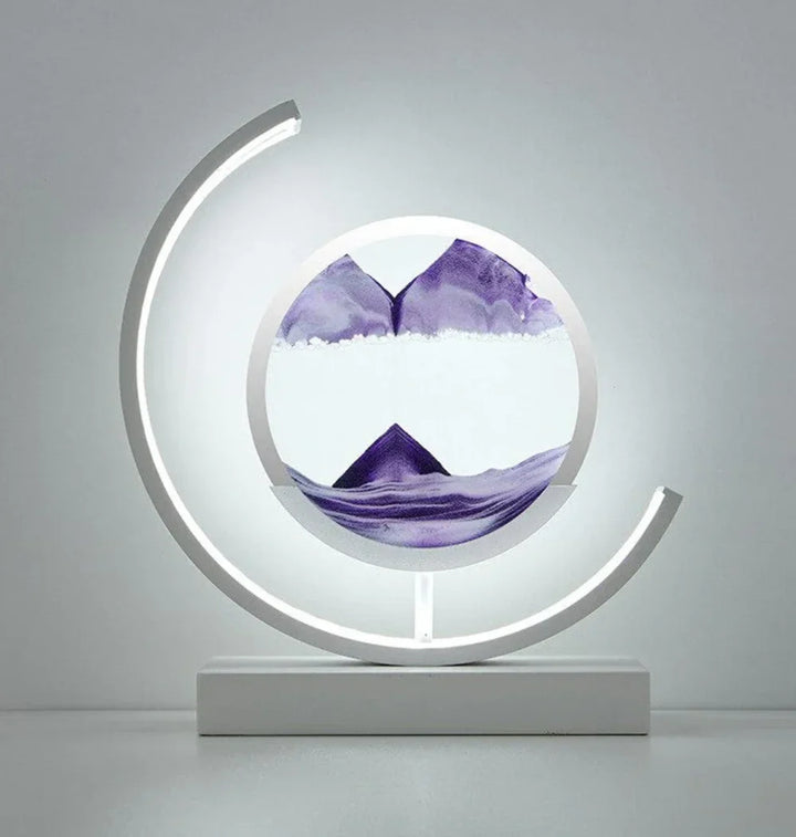 Balance Sand Art Lamp | Best Lava Lamps-Inspired Space Lamp, Cool LED Night Light for Relaxing Bedroom &amp; Living Room Decor