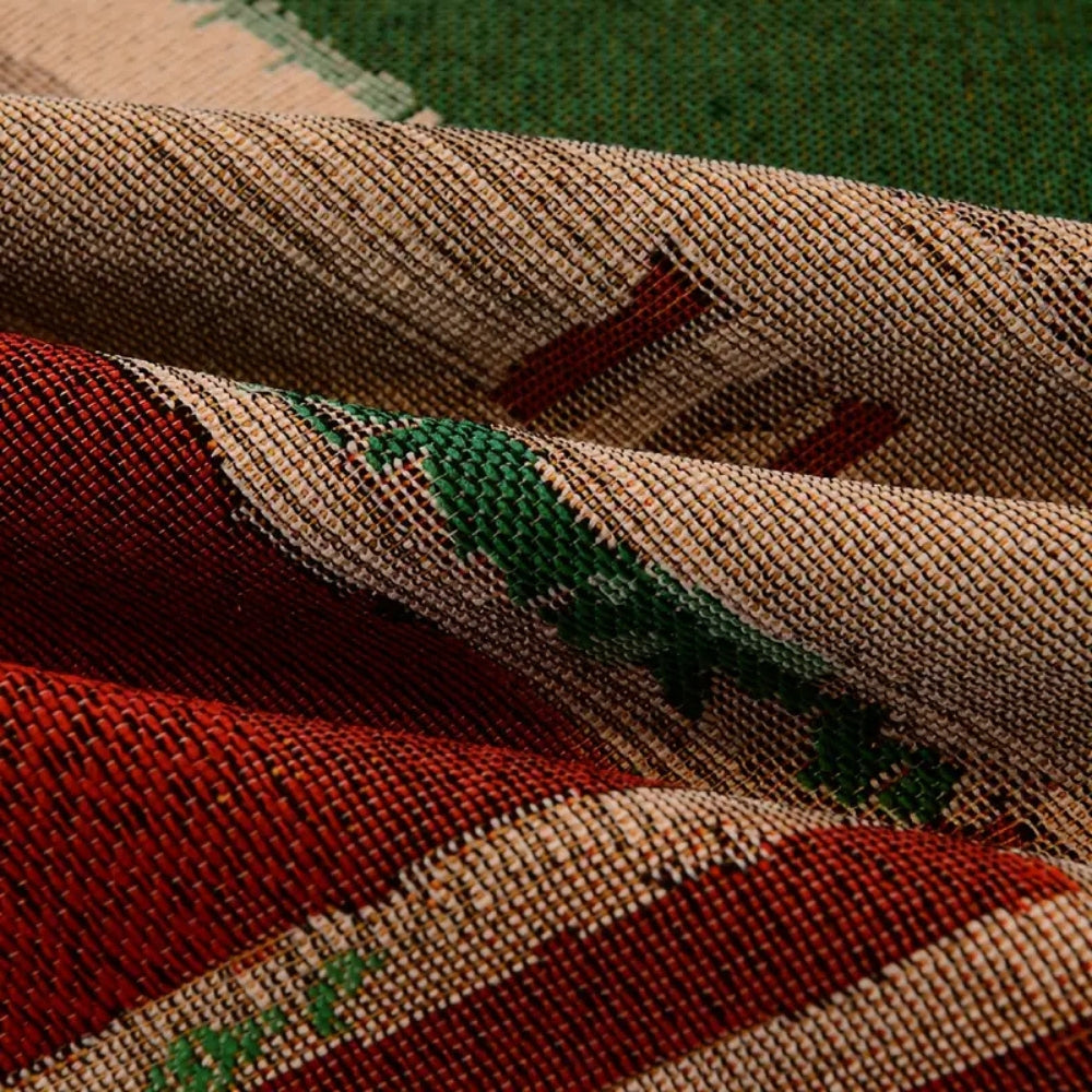 Bohemian Rustic Geometric Sofa Cover