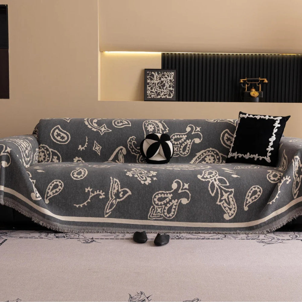 Boho Bloom Soft Sofa Cover