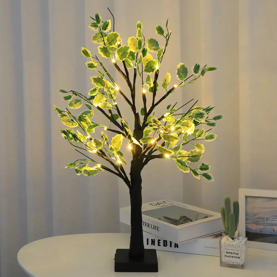 Magical BrightTree Table Lamp – Elegant Tree Design with Warm LED Light
