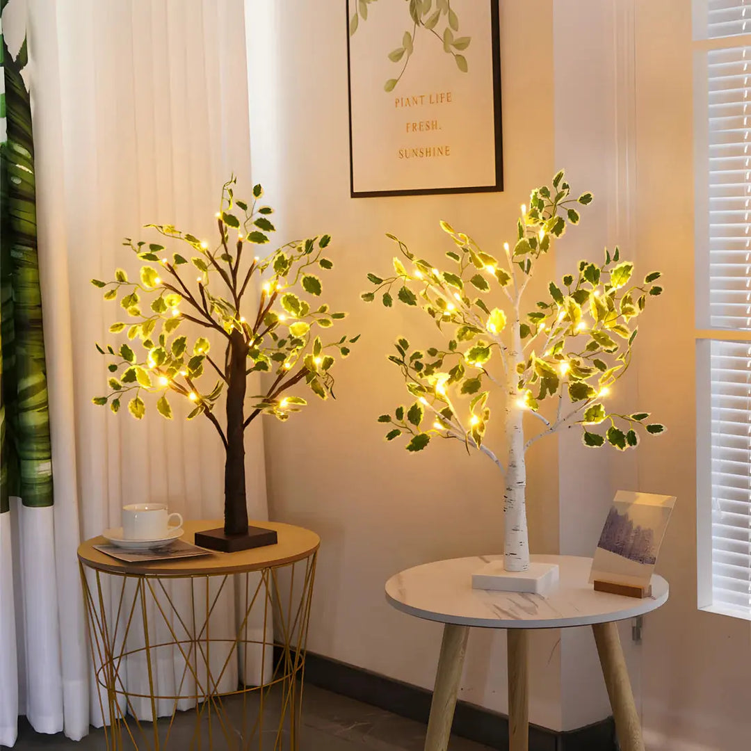 Magical BrightTree Table Lamp – Elegant Tree Design with Warm LED Light