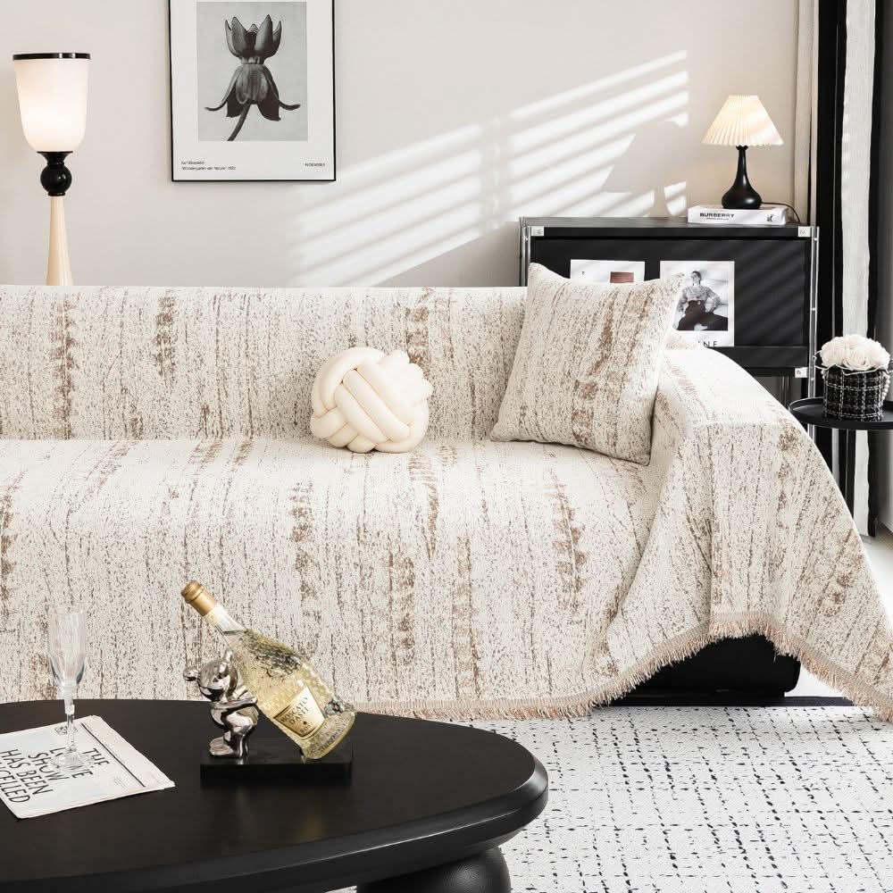 Stylish Chenille Sofa Cover for Effortless Style