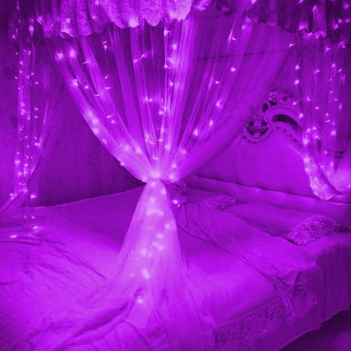 Lamps for curtains with modes and waterproof design
