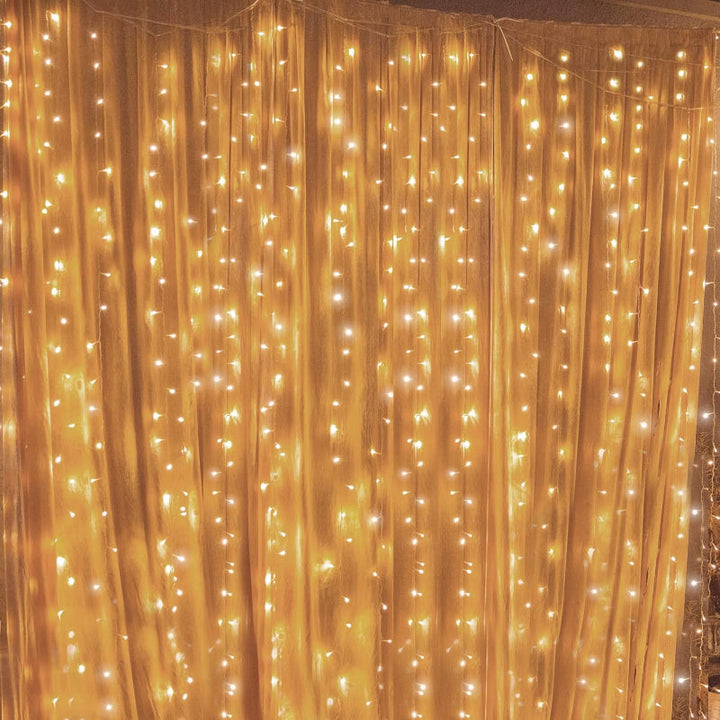 Lamps for curtains with modes and waterproof design