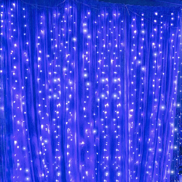 Lamps for curtains with modes and waterproof design