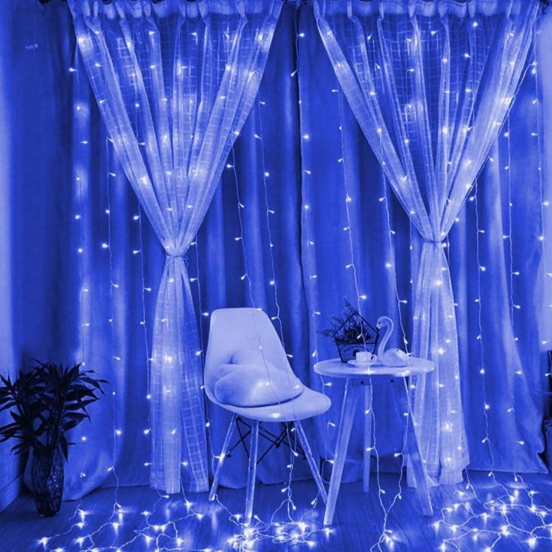 Lamps for curtains with modes and waterproof design