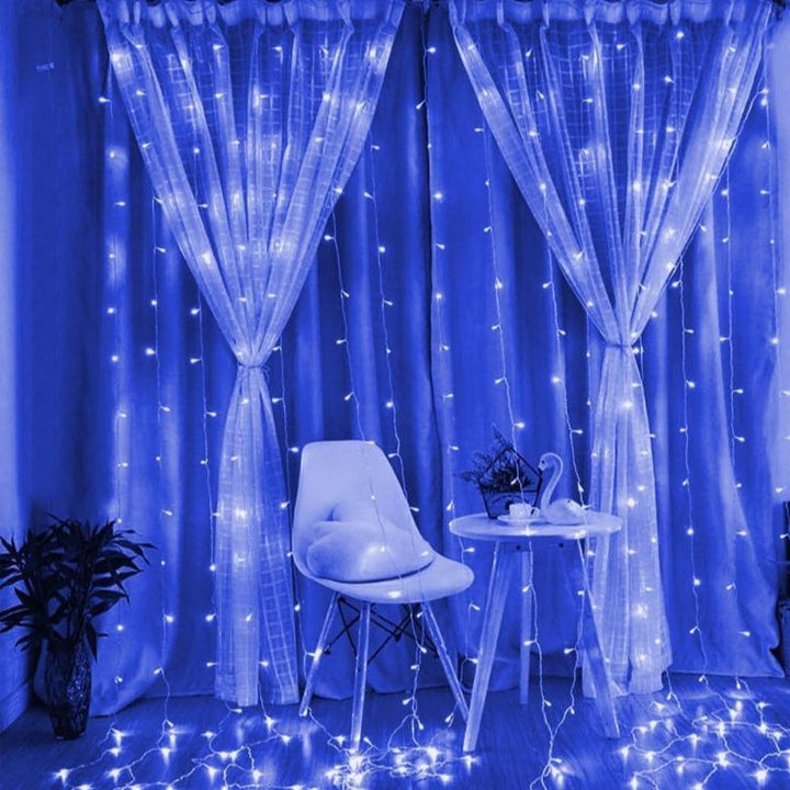 Lamps for curtains with modes and waterproof design