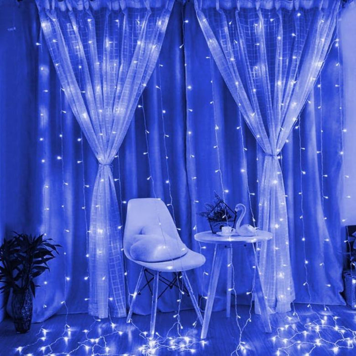 Lamps for curtains with modes and waterproof design