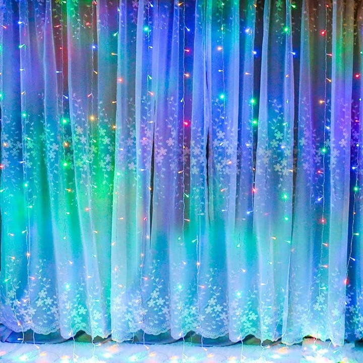 Lamps for curtains with modes and waterproof design